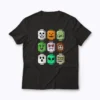 Halloween Building Brick Head Pumpkin Ghost Zombie shirt – vibrant Halloween style