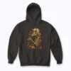 Halloween Skeleton and Cats hoodie – perfect for Halloween nights