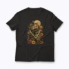 Halloween Skeleton and Cats shirt – spooky fun for cat lovers