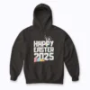 Stay warm in a Happy Easter 2025 Cute Bunny Rabbit hoodie
