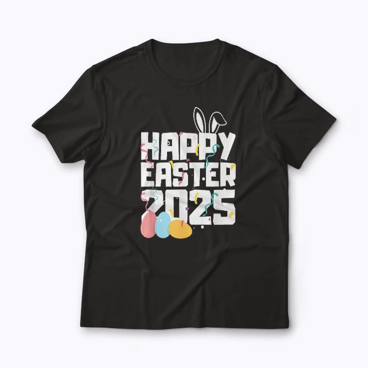 Celebrate Easter in a Happy Easter 2025 Cute Bunny Rabbit shirt