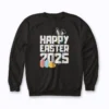 Get festive in a Happy Easter 2025 Cute Bunny Rabbit sweatshirt