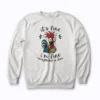 Im Fine Its Fine Everything Is Fine Chicken Thanksgiving Sweatshirt with fun holiday print