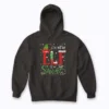 Im Not An Elf Just Short Funny Christmas Hoodie in cozy holiday style