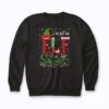 Im Not An Elf Just Short Funny Christmas Sweatshirt for festive comfort
