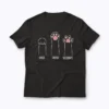 Introvert Cat Animal Rescue Pet Lover Paw T-shirt