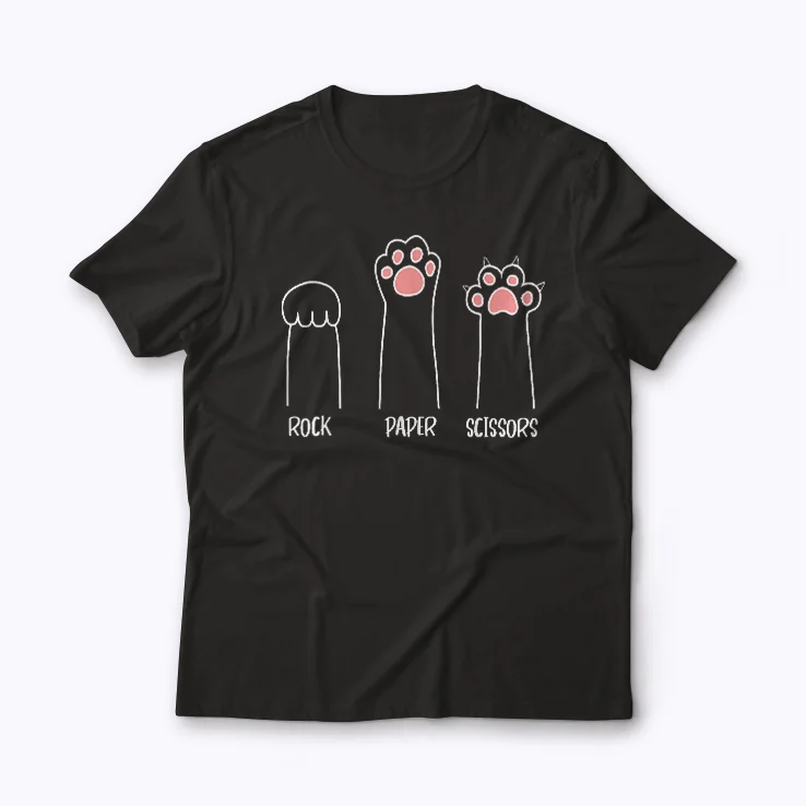 Introvert Cat Animal Rescue Pet Lover Paw T-shirt