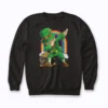 Leprechaun St Pattys Sweatshirt featuring a classic crew neck and leprechaun design