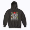 Most Likely To Fart On Santa hoodie featuring playful Christmas design