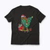 Most Wonderful Christmas Co Bigfoot Christmas T-shirt with festive Bigfoot design