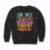 Muscle Mommy Era Workout Fitness Gym Mama Gift Sweatshirt