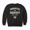 New Mom Mommy Est 2025 Expecting Mom Gift Sweatshirt