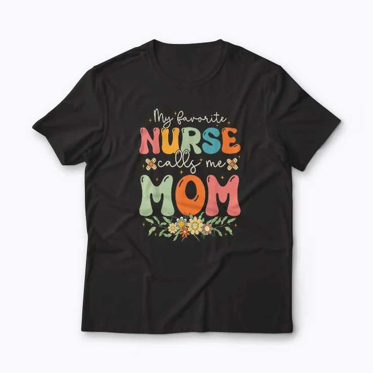 Nurse Mom Stethoscope Mothers Day Gift T-shirt