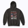Patriotic Veterans Day Being A Veterans Wife Is An Honor Hoodie