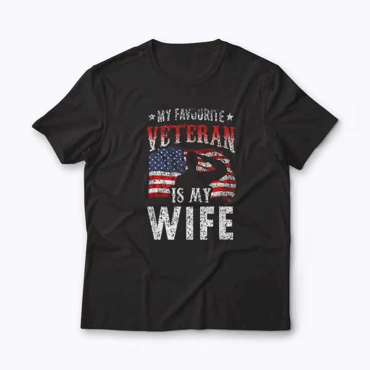 Patriotic Veterans Day Being A Veterans Wife Is An Honor T-shirt