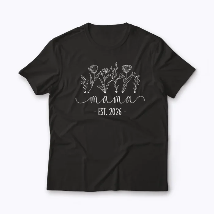 Promoted To Mama 2026 Pregnancy New Mom Gift T-shirt