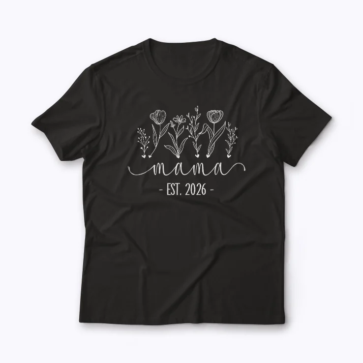 Promoted To Mama 2026 Pregnancy New Mom Gift T-shirt