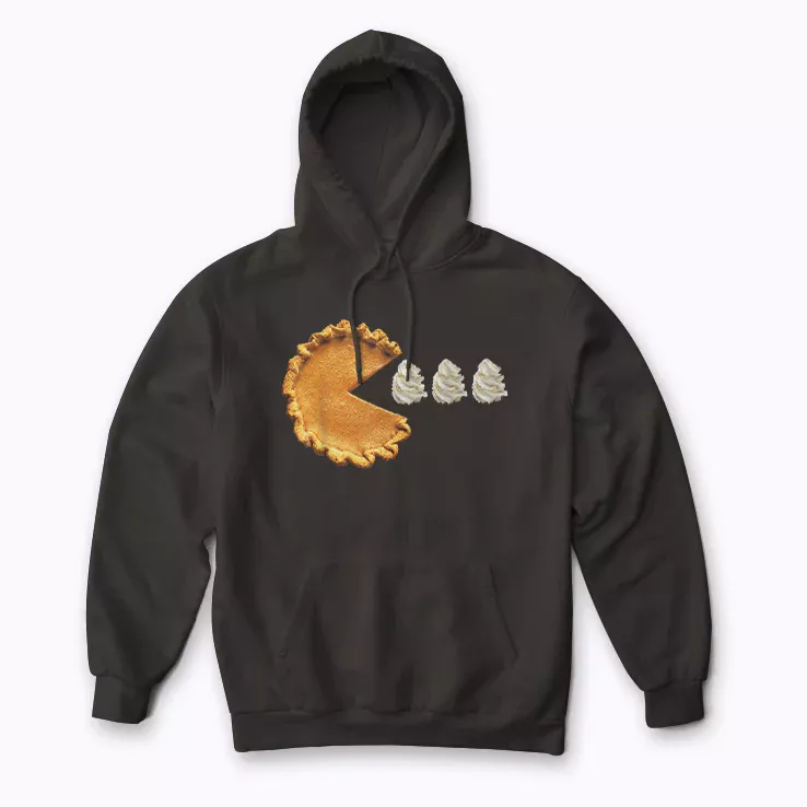 Pumpkin Pie Thanksgiving hoodie with warm