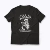 Retro Christmas Surf Mele Kalikimaka Santa Shaka Hawaii shirt with Santa surfing and shaka sign
