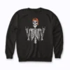 Rocker Skeleton Cap Skater Cool Halloween sweatshirt for skater-inspired Halloween