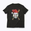 Santa Sports Design For Men Boys Christmas T-shirt with festive sports theme