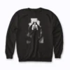 Scary Face Horror Poster Halloween sweatshirt—ultimate comfort with horror flair.