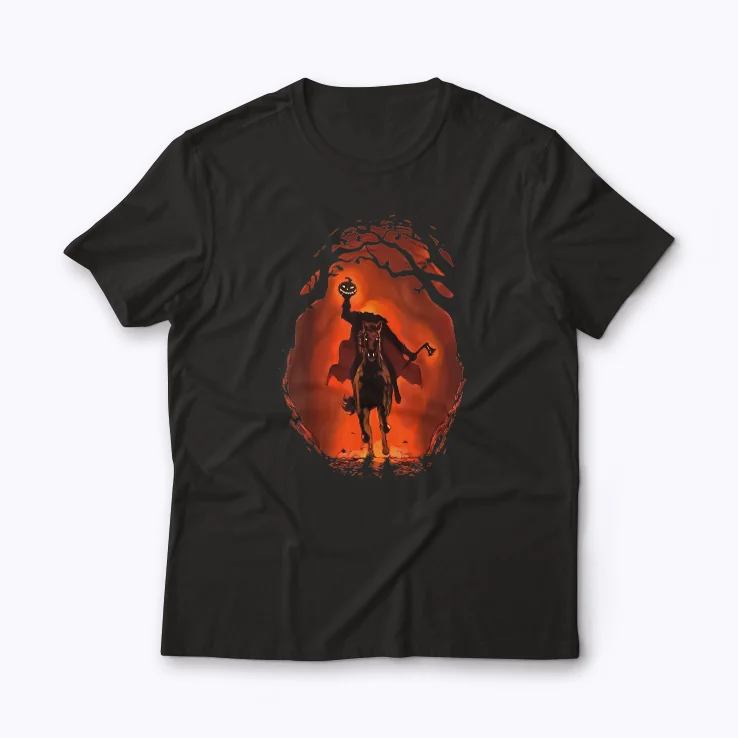 Scary Pumpkin Headless Horseman Halloween shirt for Halloween fans
