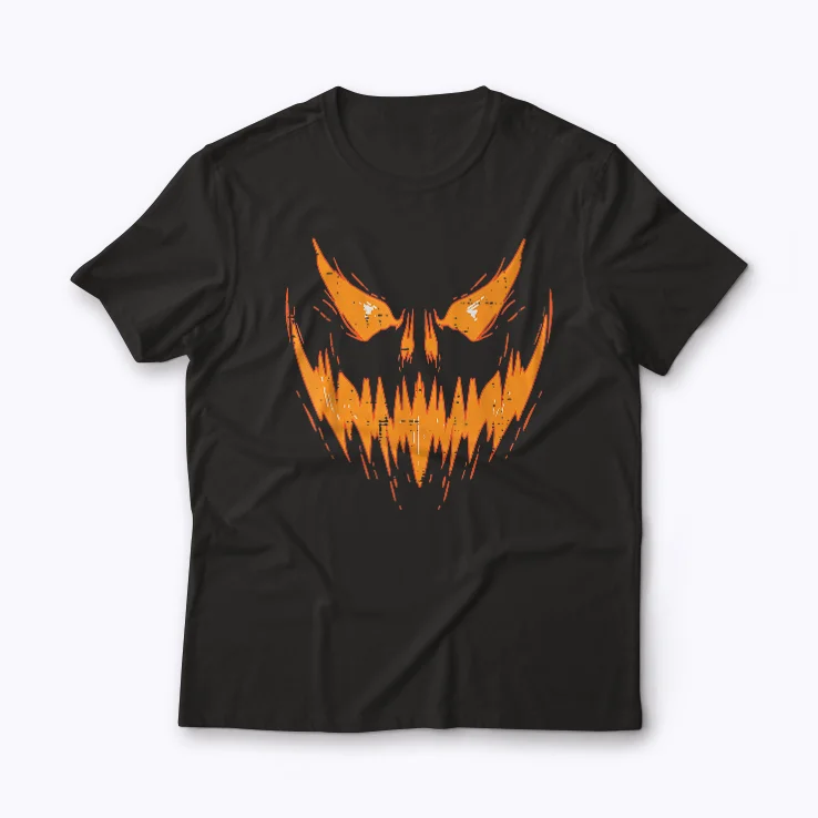 Scary Spooky Jack O Lantern Face Pumpkin shirt for Halloween fun