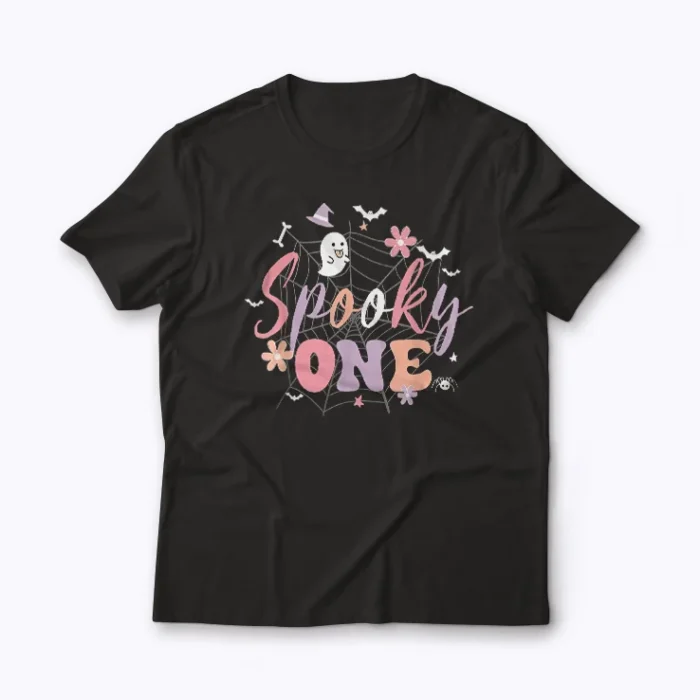 Spooky One Halloween Birthday for Baby Girl shirt for festive fun