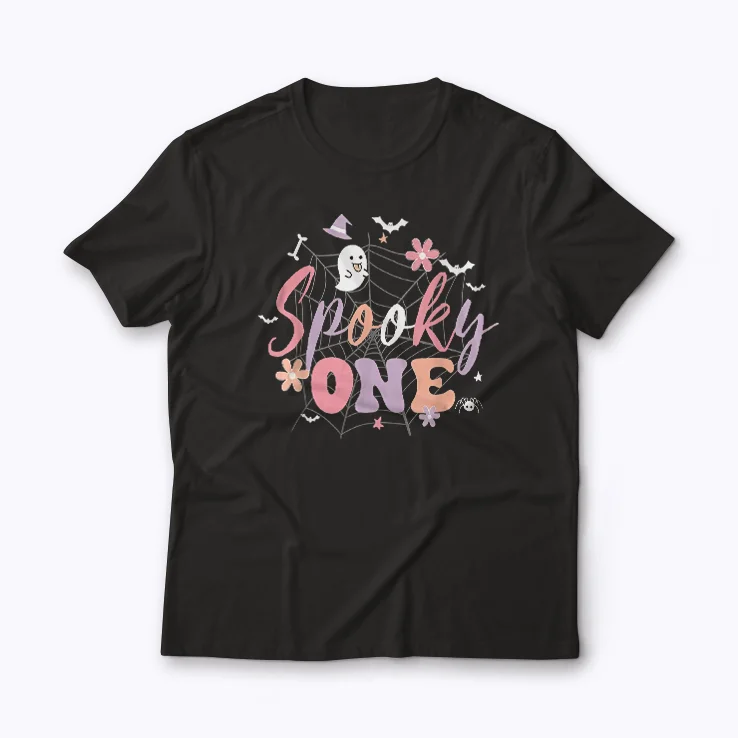 Spooky One Halloween Birthday for Baby Girl shirt for festive fun