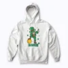 St Patricks Day Dabbing Leprechaun Hoodie featuring the playful leprechaun design