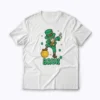 St Patricks Day Dabbing Leprechaun T‑shirt with vibrant graphic on soft cotton