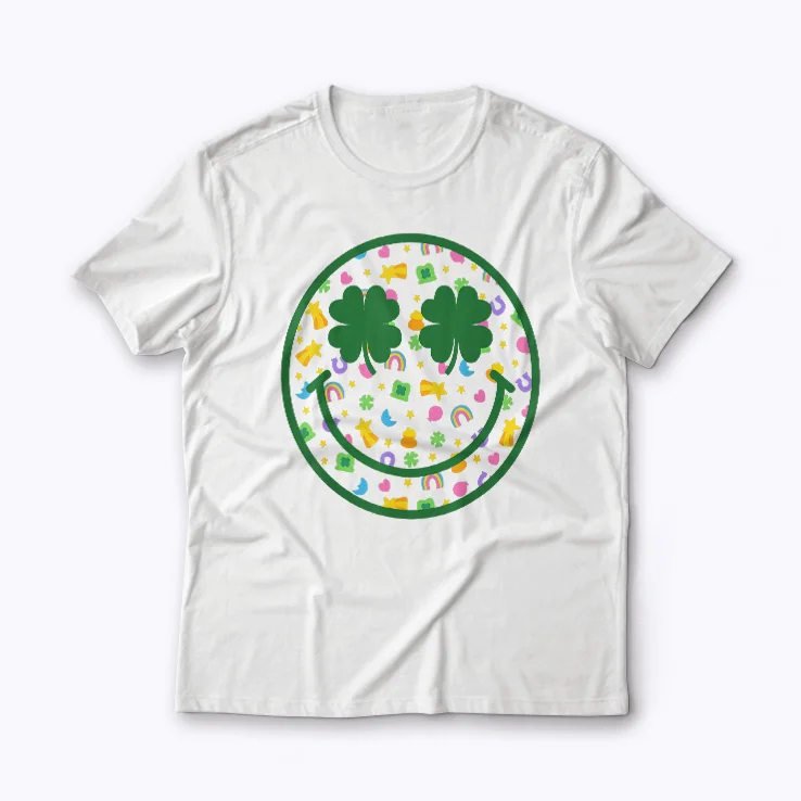 St Pattys Day Lucky Shamrock St Patricks Day T-shirt featuring vibrant shamrock design