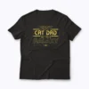 Star Wars Cat Dad Galaxy T-shirt featuring a galaxy cat dad design