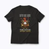 Teacher Turkey Lets Eat Kids Punctuation shirt T-shirt featuring a funny turkey and grammar design