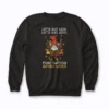 Teacher Turkey Lets Eat Kids Punctuation sweatshirt showing a turkey and witty punctuation quote