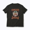 Thanksgiving Coolest Turkey At Table Boys Kids T-shirt with festive turkey design