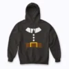 Thanksgiving Pilgrim Costume hoodie with classic Pilgrim theme