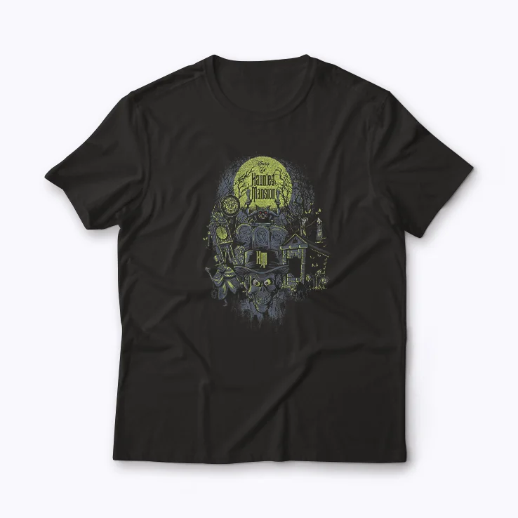 Embrace Halloween vibes with The Haunted Mansion Halloween shirt.