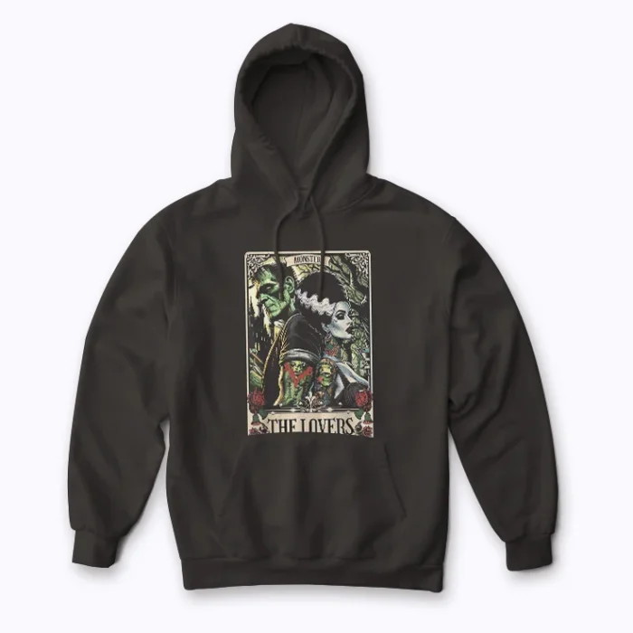 Warmth and style: The Monster Frankenstein And Bride hoodie