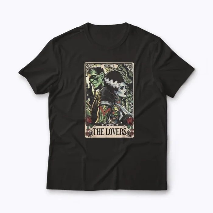 Classic style featuring The Monster Frankenstein And Bride shirt