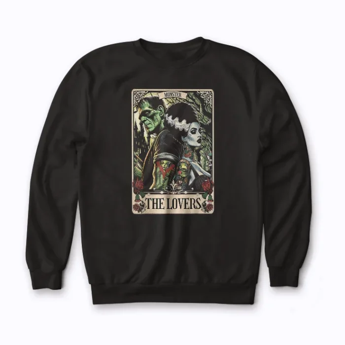Comfort meets classic: The Monster Frankenstein And Bride sweatshirt