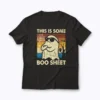 This Is Boo Sheet Ghost Retro Halloween shirt for festive style