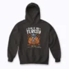 This Is My Thanksgiving Pajama Hoodie for cozy autumn celebrations