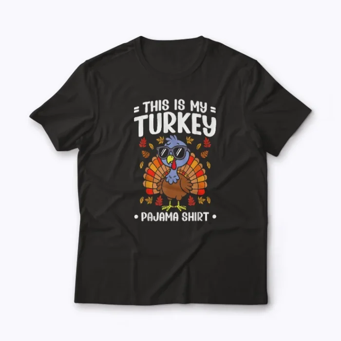 This Is My Thanksgiving Pajama T-shirt for festive holiday comfort