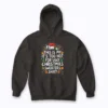 Too Hot Ugly Christmas Sweaters hoodie with cheerful Christmas print