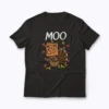 Turkey Moo Funny Thanksgiving T-shirt with playful holiday design