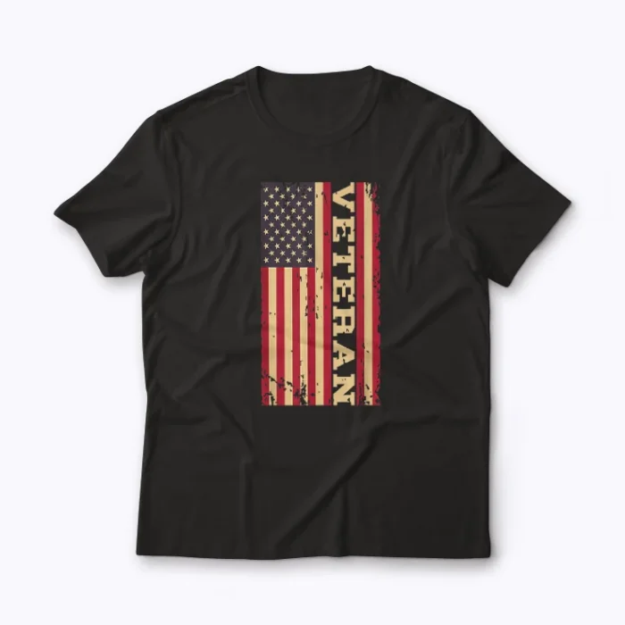 Veteran Veterans Day USA United States T-shirt featuring patriotic design