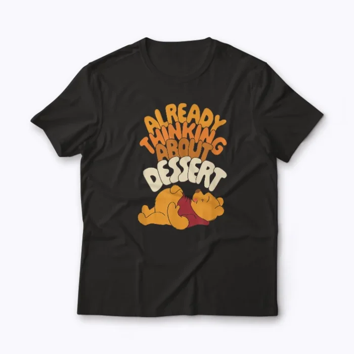 Winnie the Pooh Thanksgiving T-shirt with festive design