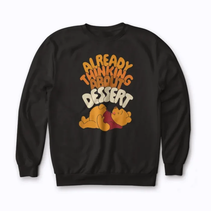 Winnie the Pooh Thanksgiving sweatshirt with premium fit